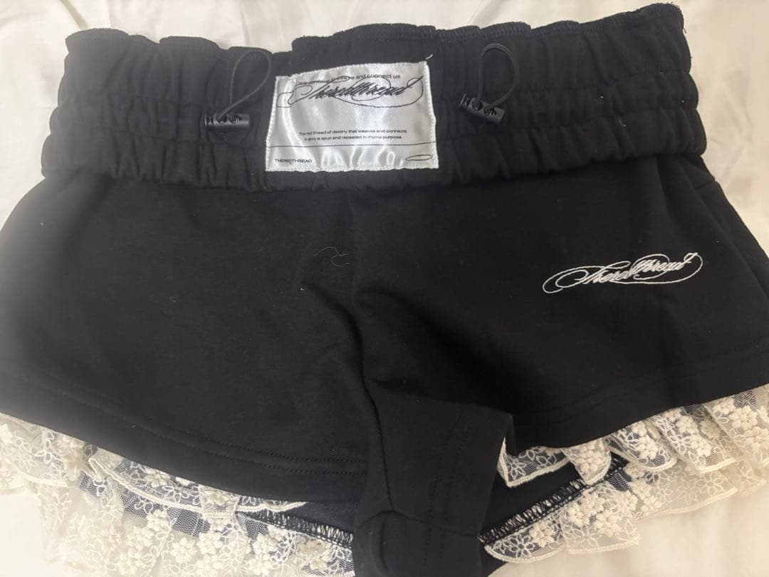 THEREDTHREAD S jersey shorts laceの通販はau PAY マーケット - 輸入