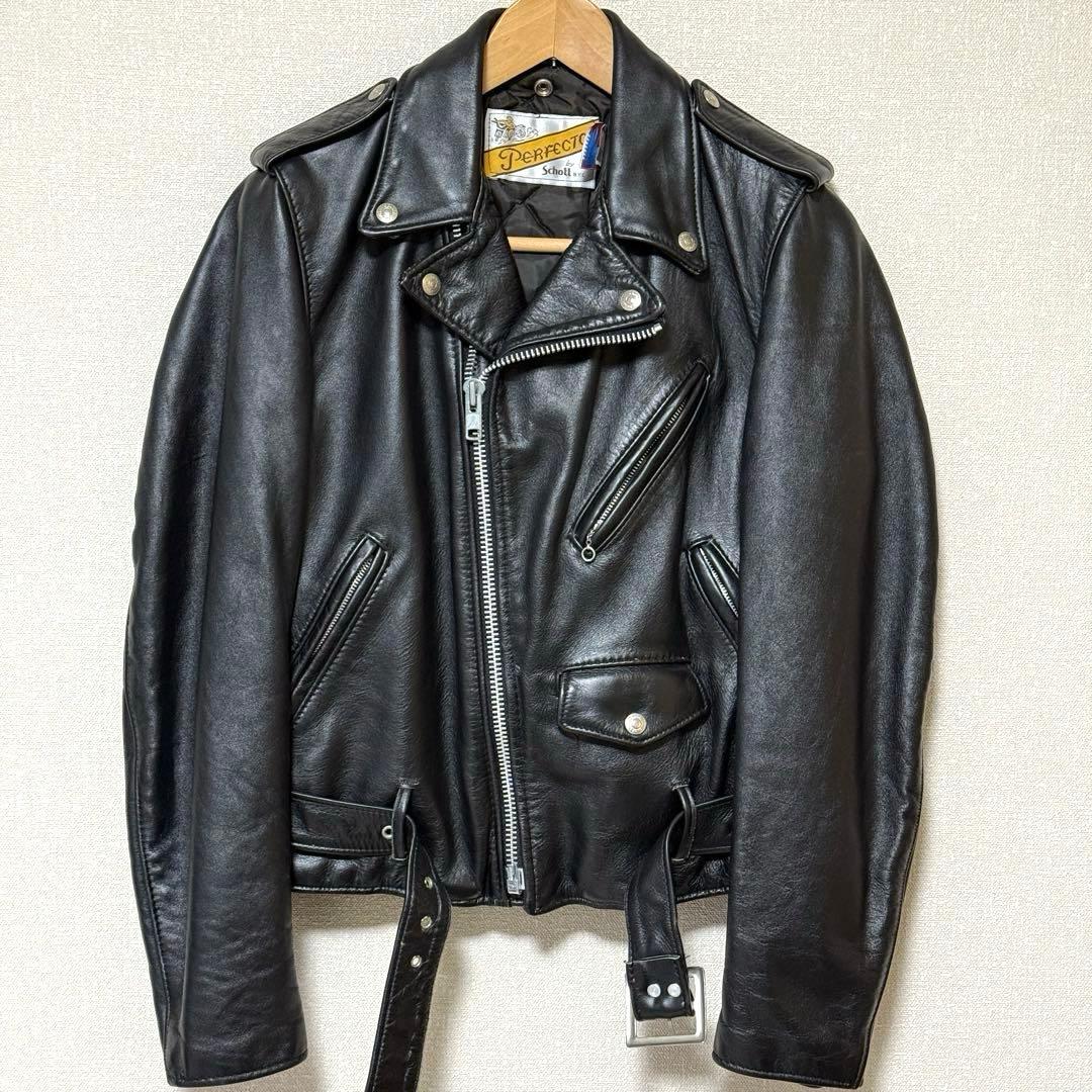 Schott 618 ダブル ライダース 36 バイカータグ後期 USA製 - メルカリ