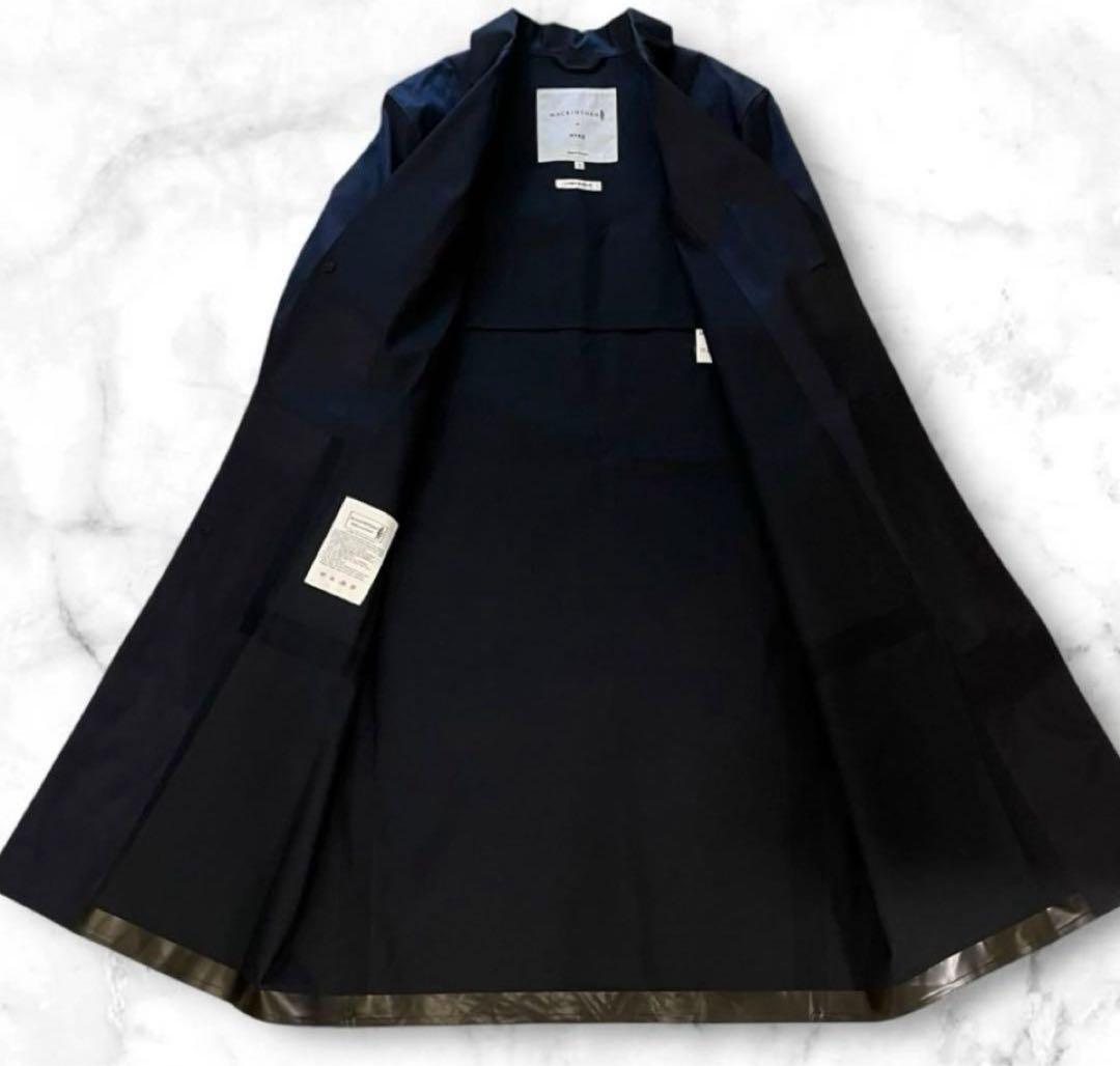 在庫 処分ファッション - 美品MACKINTOSH × HYKE ダークネイビー サイズ2