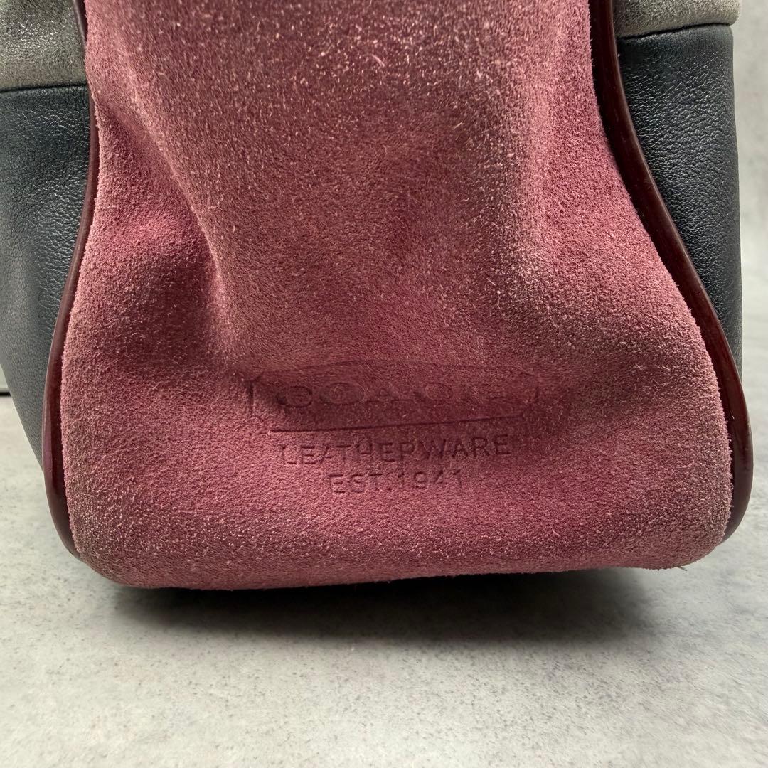 コーチ パッチワーク トートバッグ マルチカラー 1437 - メルカリ