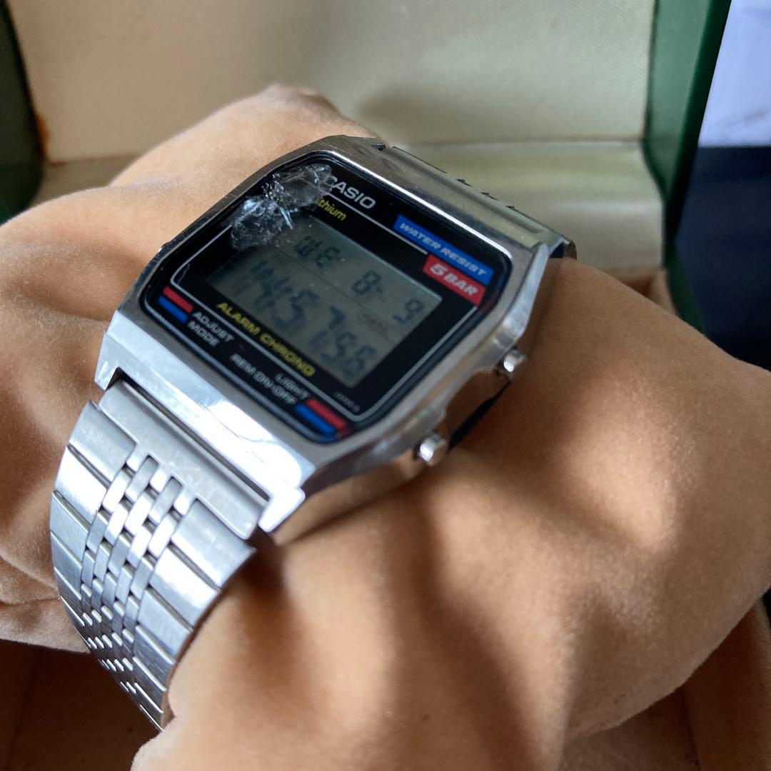 CASIO W-38 腕時計 ジャンク - メルカリ