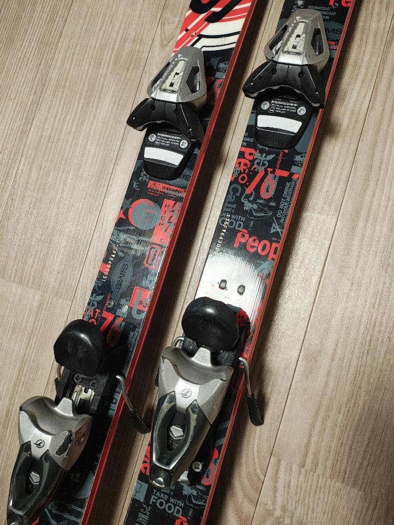 フリースタイル☆】175cm SIMSスキー板♪ ツインチップ！ - メルカリ