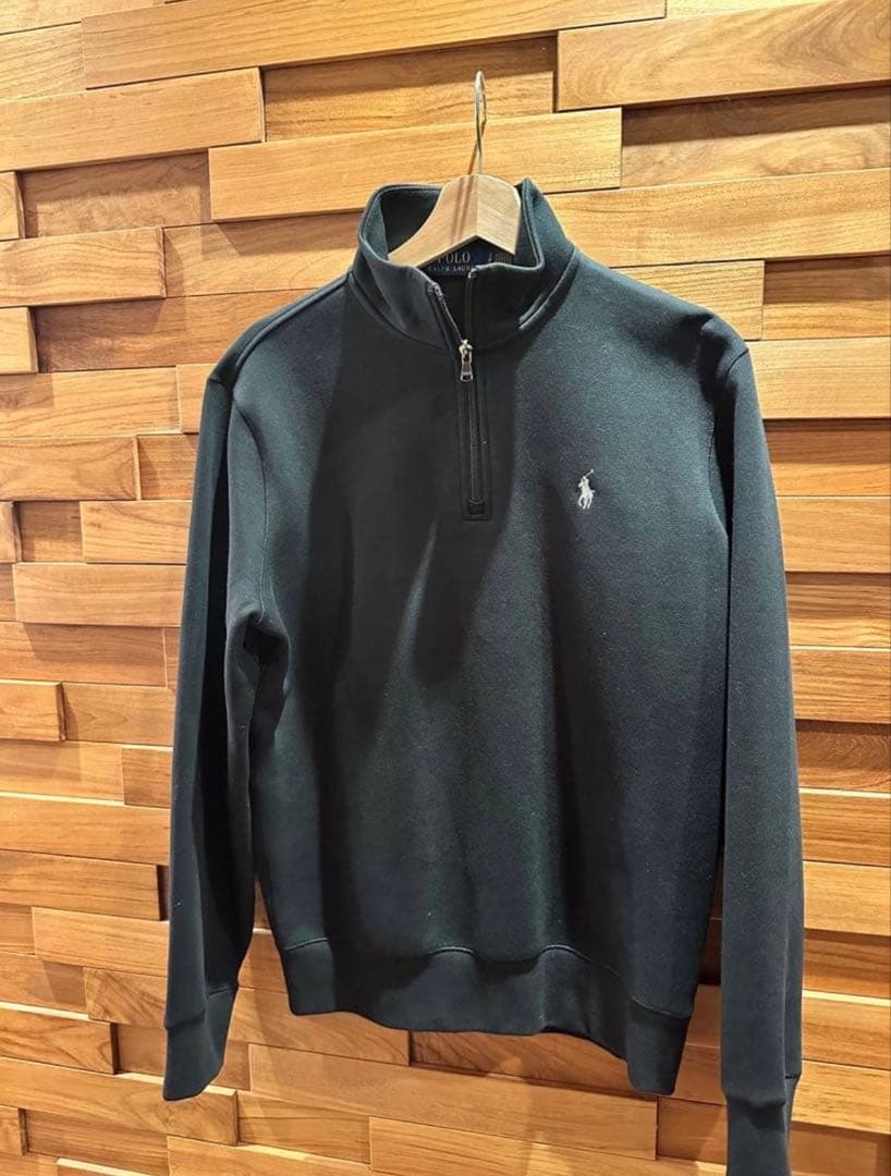 ともさん専用 ラルフローレン　ポロロゴ刺繍 ブラックハーフ 楽天市場】【50%OFF!】【名入れ刺繍できます】ラルフローレン