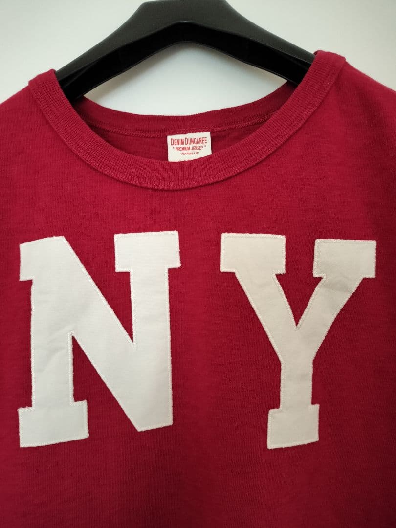 ほぼ未使用】デニム&ダンガリー01 ワッペンT ゴートゥーハリウッド