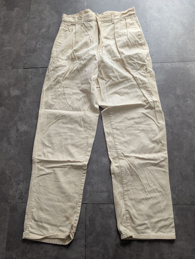 USA製 初期タグ Ralph Lauren ポロチノ アイボリー 30×30 USA製 初期タグ Ralph Lauren ポロチノ アイボリー 30×30 楽天市場