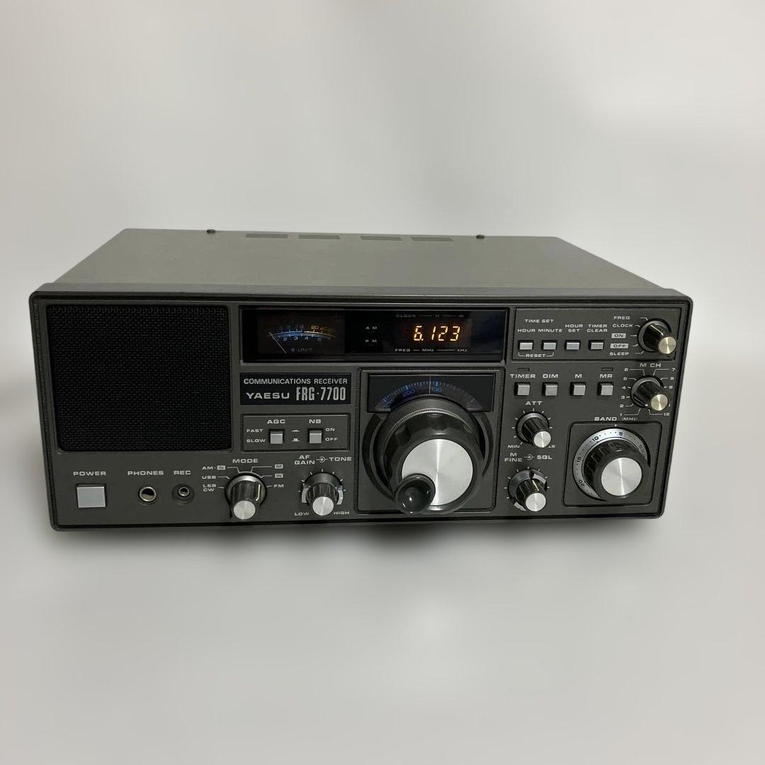 ヤエスＢＣＬラジオ受信機 ＦＲＧー　　　７７００ 完動品 Yahoo!オークション - YAESUヤエス FRG-7700 通信型受信機 BCLラジオ