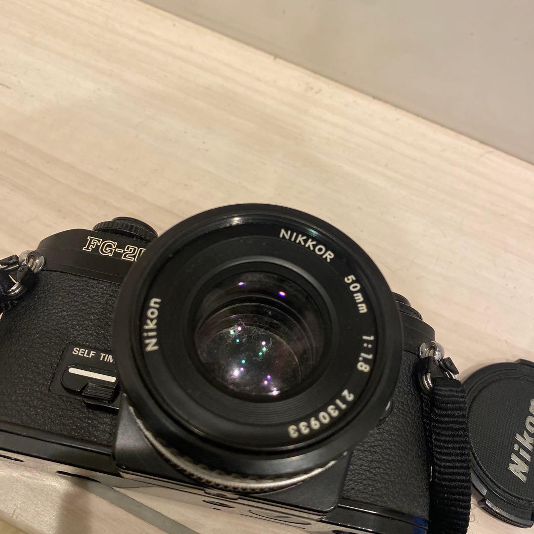 Nikon FG-20 フィルム一眼レフカメラ 動作未確認 ジャンク品 - メルカリ