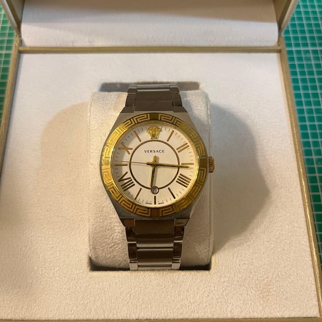 VERSACE 腕時計 ホワイト/ゴールド/シルバー Versace Real Active Chrono Watch White | VERSACE US