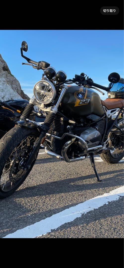 R nine t Option719 純正バーエンドミラー - メルカリ