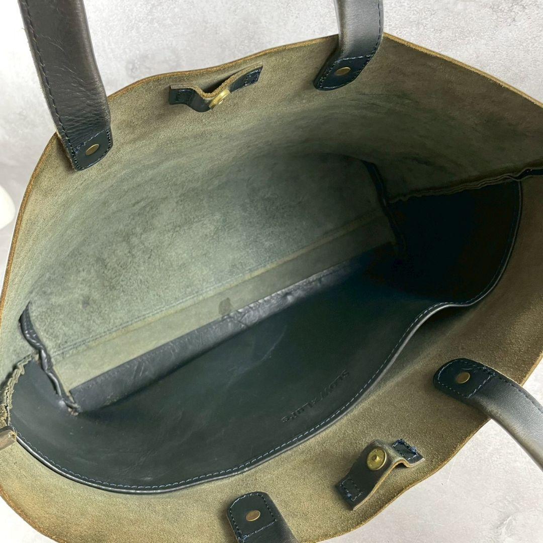 スロウ ボーノ トートバッグ レザー 大容量 AA収納 - メルカリ