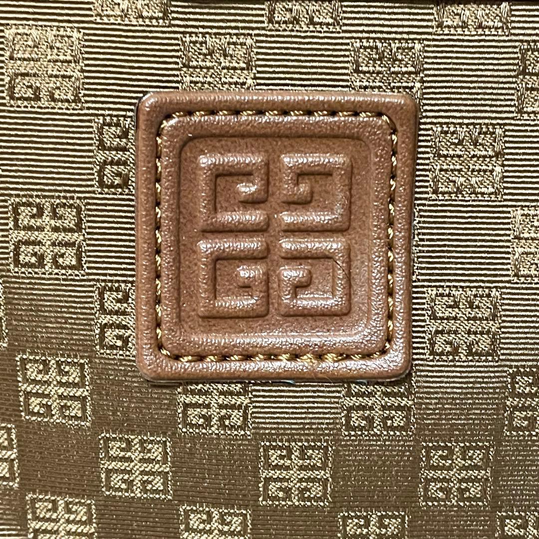 ジバンシー ミニボストン トラベルバッグ ヴィンテージ 総柄 ロゴ