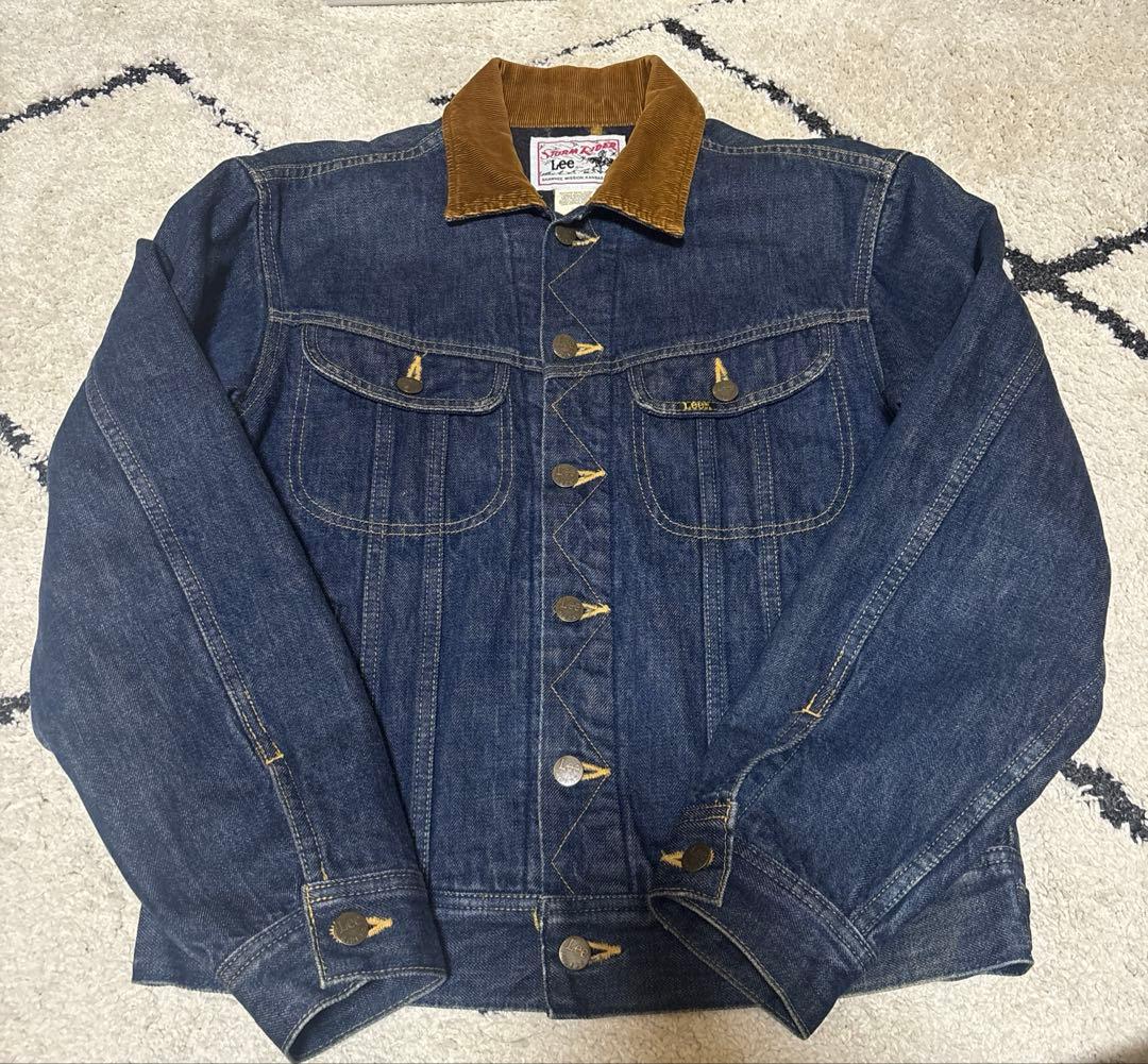 Lee リー　ストームライダー Gジャン　デニム　裏地付きMサイズ Lee（リー） ストームライダー STORM RIDER デニムジャケット