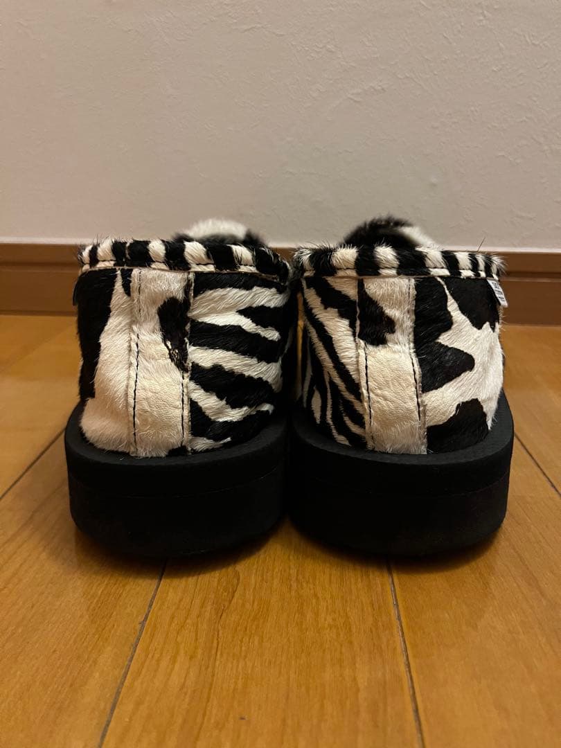 スイコック ローファー カウ 牛柄 ハラコ - メルカリ