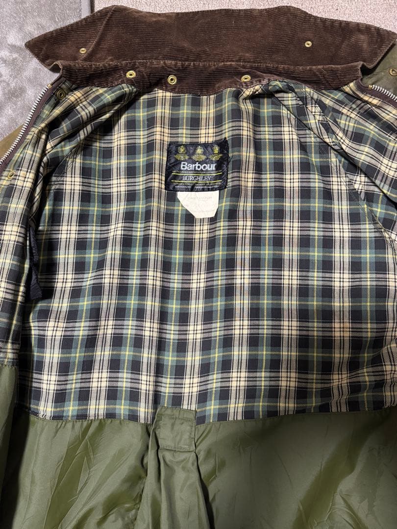 80s Barbour Burghrey オイルドジャケット 42 - メルカリ