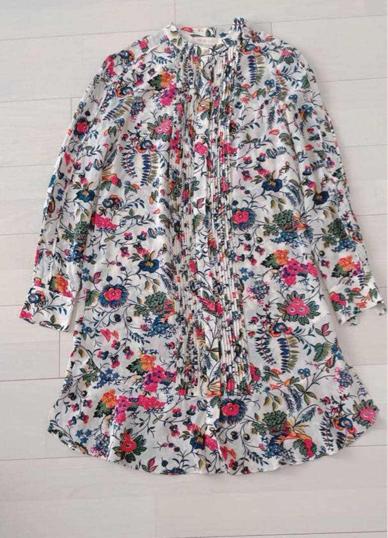 トリーバーチシルクワンピース Tory Burch - トリーバーチ Tory Burch ドレス シルク ワンピース 紗