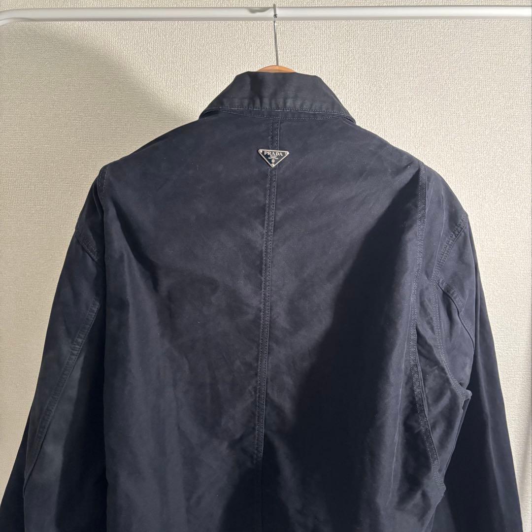 Prada moleskin Jacket XL 2024aw - メルカリ