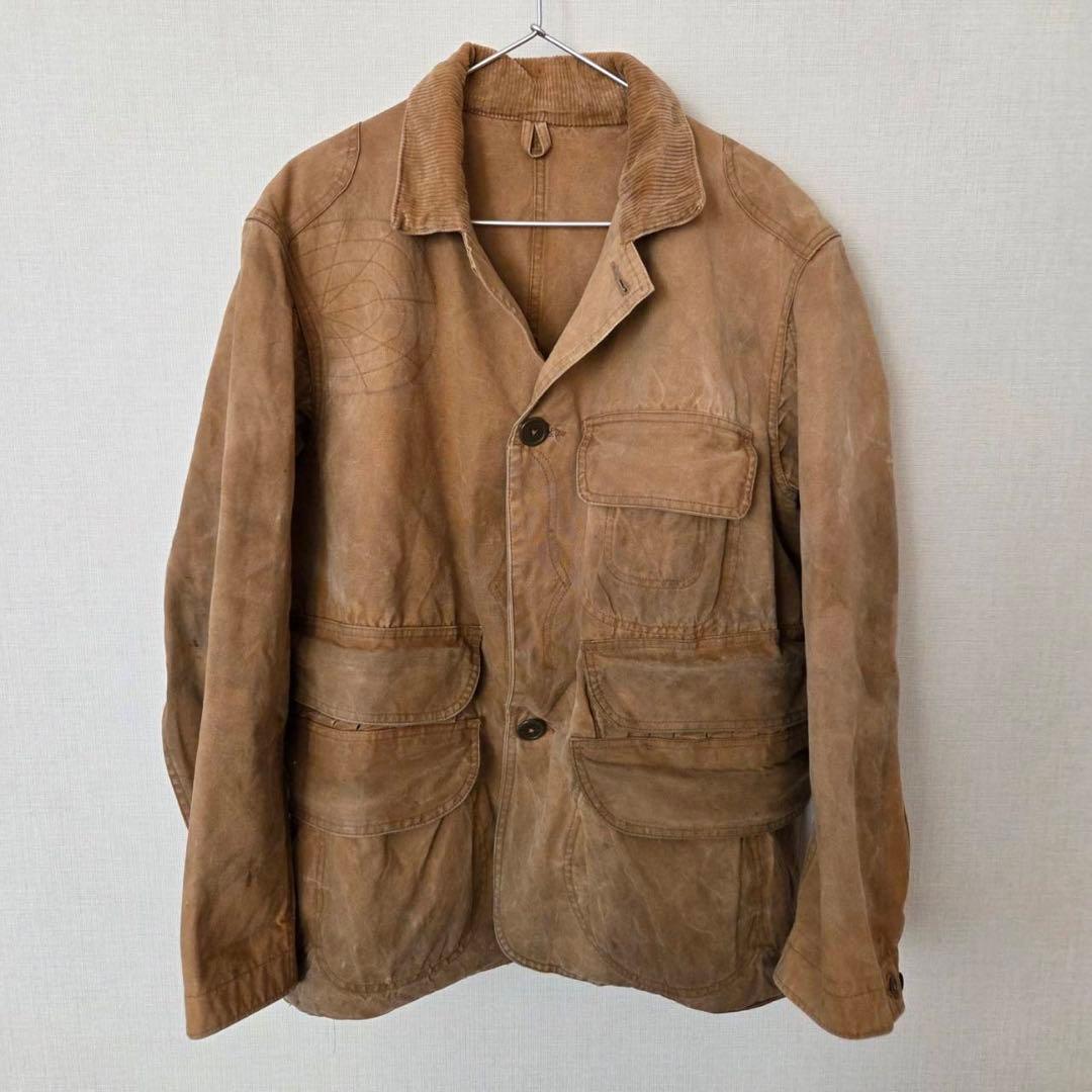 30s-40s アメリカンフィールド ハンティングジャケット - メルカリ