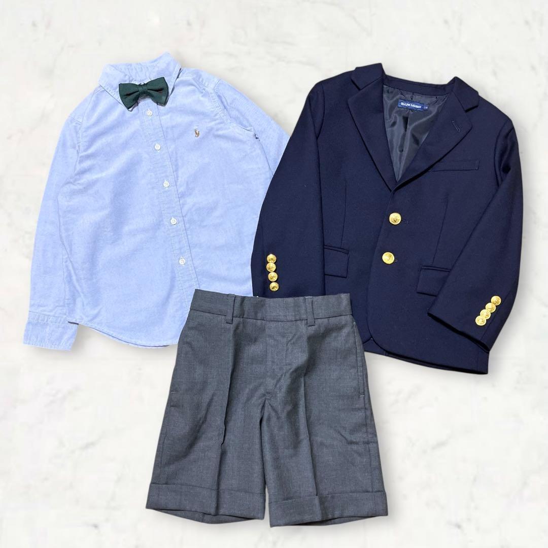 極美品】ラルフローレン キッズスーツ(110) 男の子 匿名配送 - メルカリ