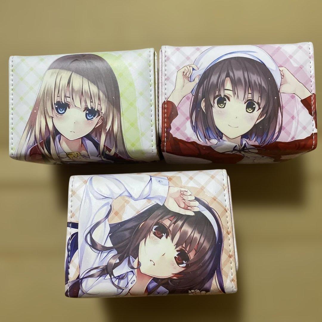 冴えない彼女の育てかた プレミアムデッキケース 3種 セット - メルカリ