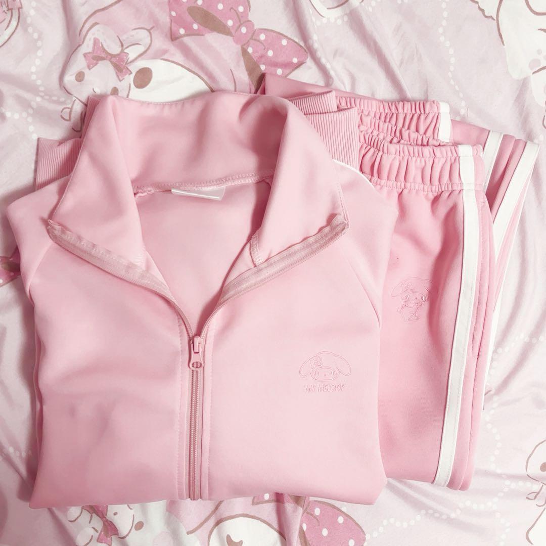 ドンキ サンリオ マイメロ ジャージ ピンク Lサイズ 上下セット 廃盤