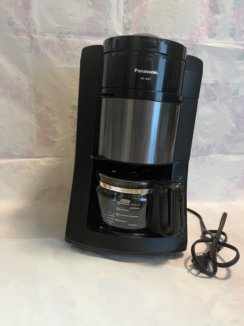 ジ*ョ様 Panasonic NC-A57 コーヒーメーカー ブラック 概要 沸騰浄水コーヒーメーカー NC-A57 | コーヒーメーカー | Panasonic