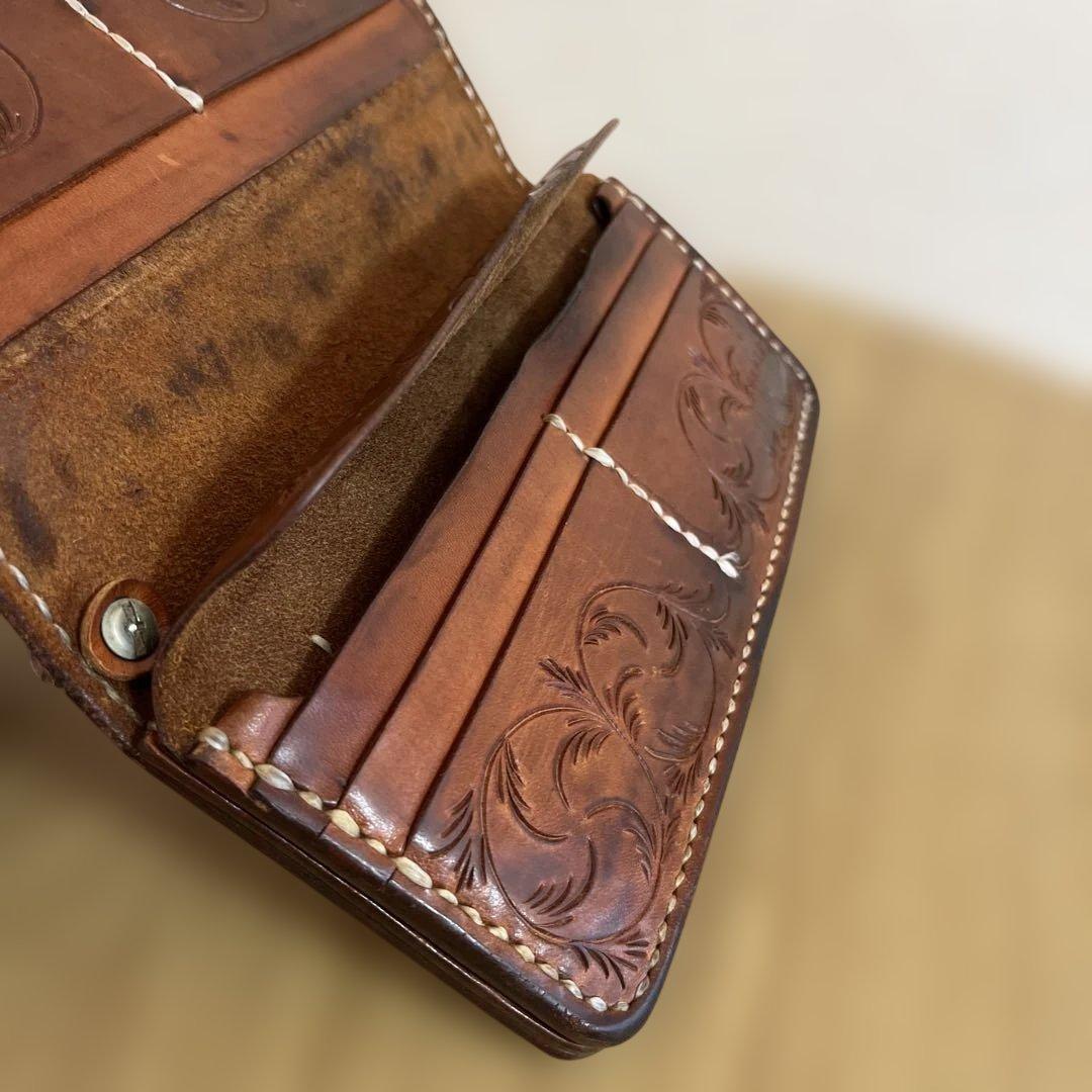 《大和工房　フルカービング長財布》 最終大幅値下からのプライスレス