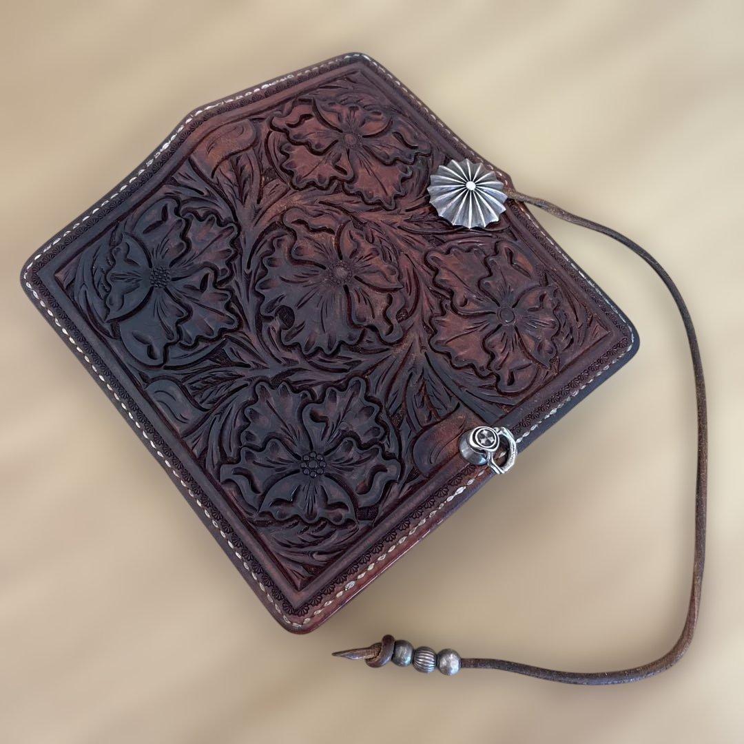 《大和工房　フルカービング長財布》 最終大幅値下からのプライスレス