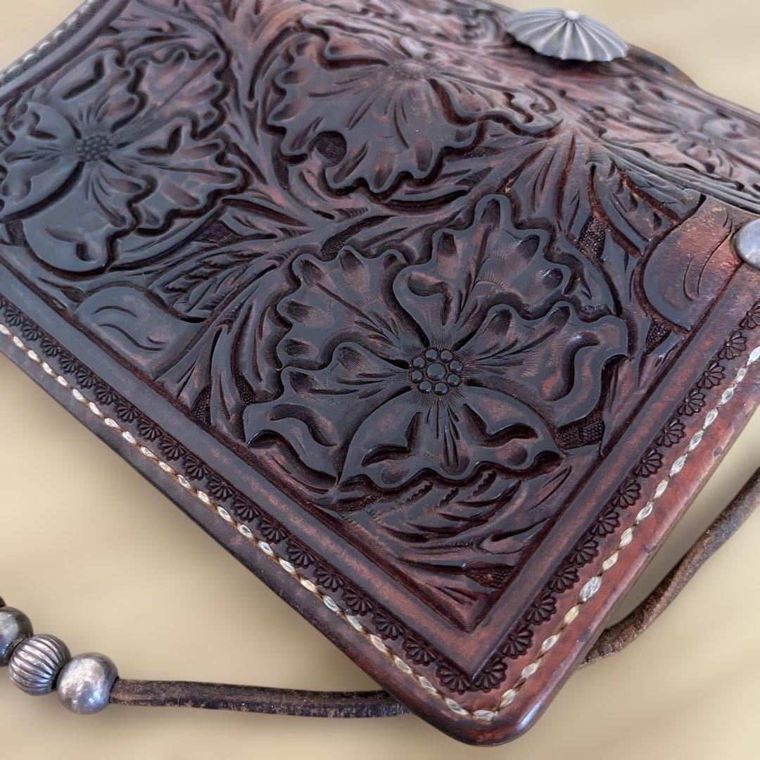 《大和工房　フルカービング長財布》 最終大幅値下からのプライスレス