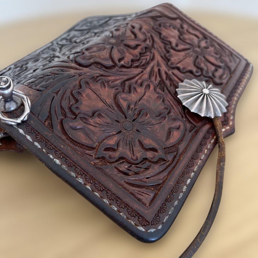 《大和工房　フルカービング長財布》 最終大幅値下からのプライスレス