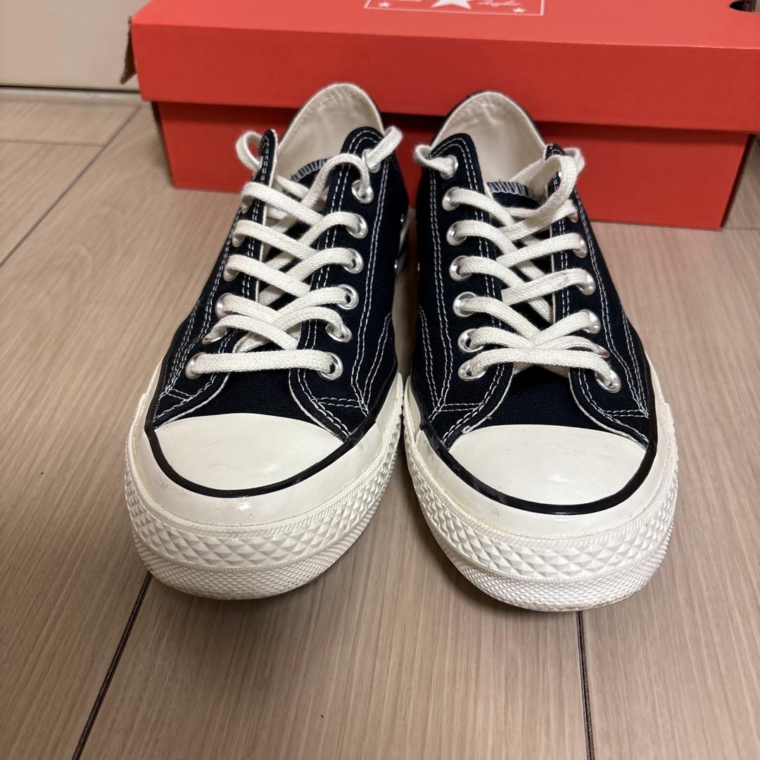 converse CT70 ブラック　ローカット　27.0cm ブラック　中古品