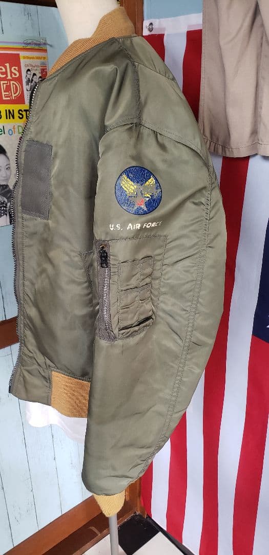 USA《SPIEWAK》MA-1 フライトジャケット 1953レプリカサイズ38