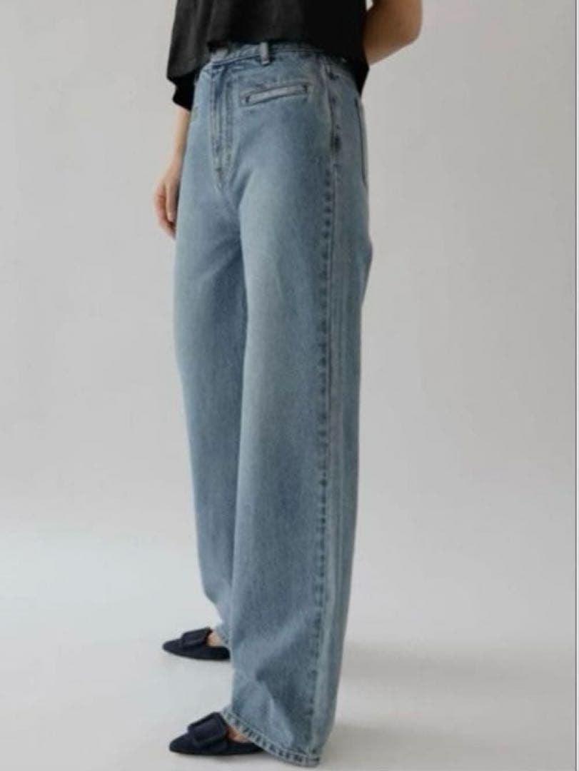 na.e Straight Pocket Jeans M long丈 - メルカリ