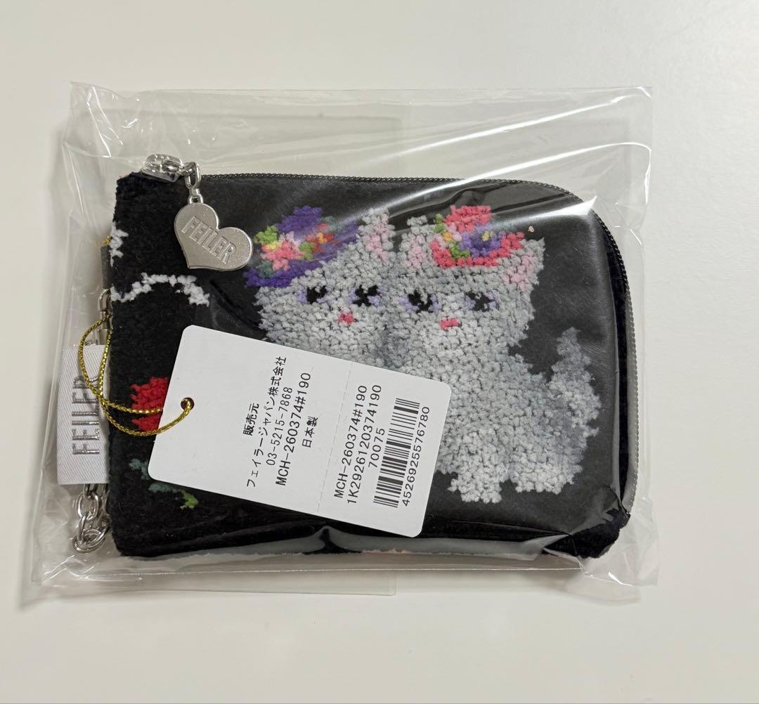 FEILER モンプティシャ 猫 ミニポーチ - メルカリ