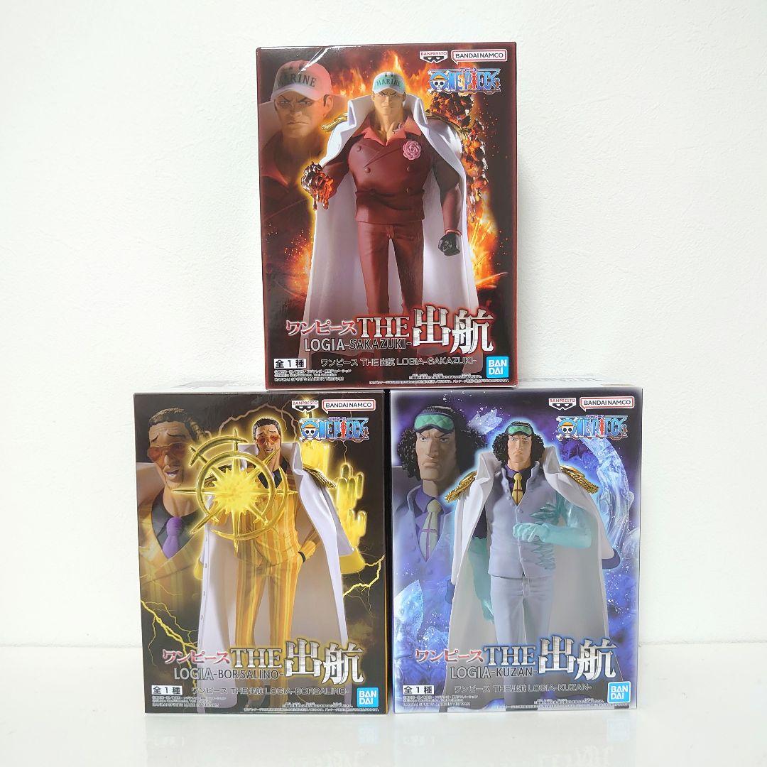 ワンピース THE出航 海軍三大将 フィギュアセット - メルカリ