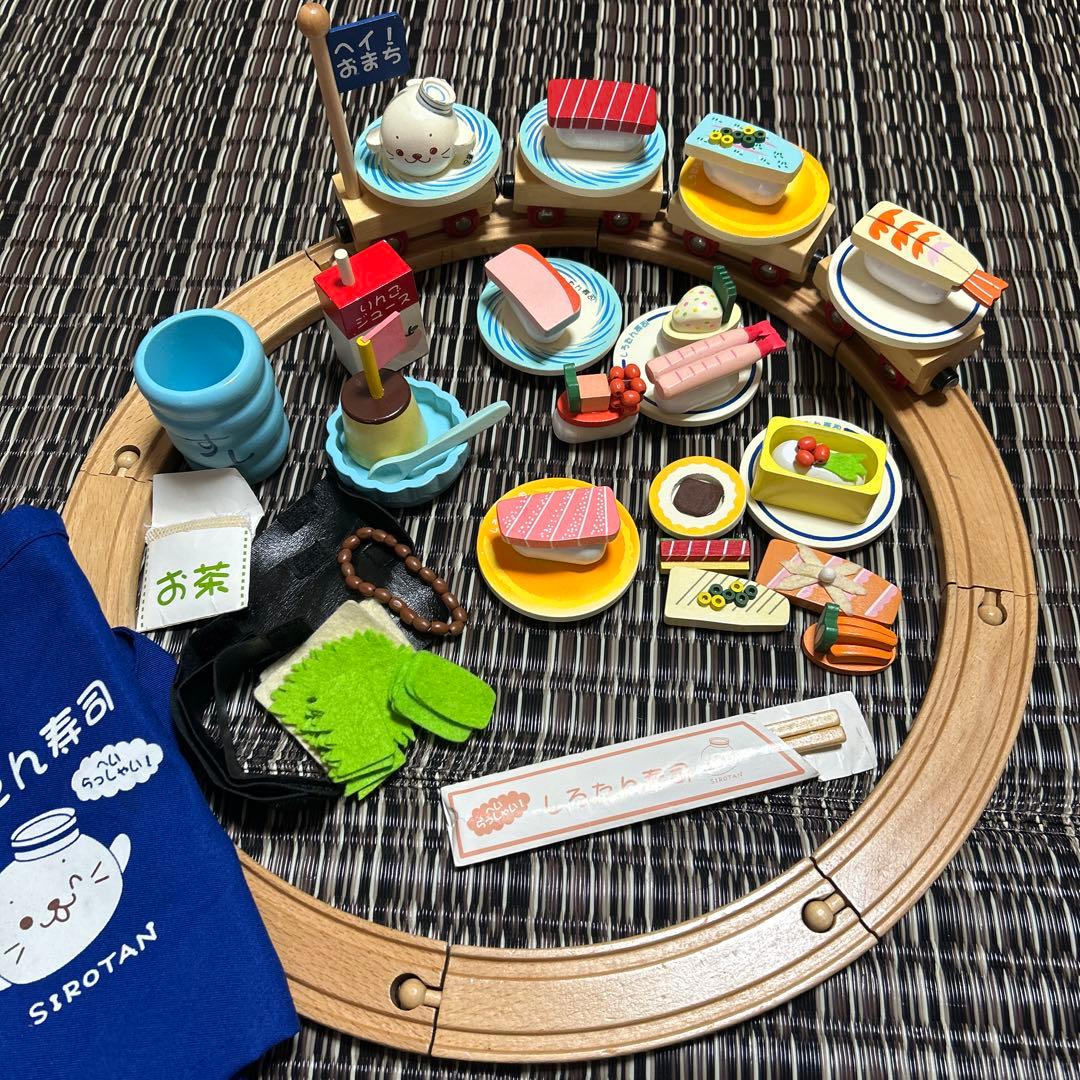 しろたんの回転寿司屋さんセットデラックス - メルカリ