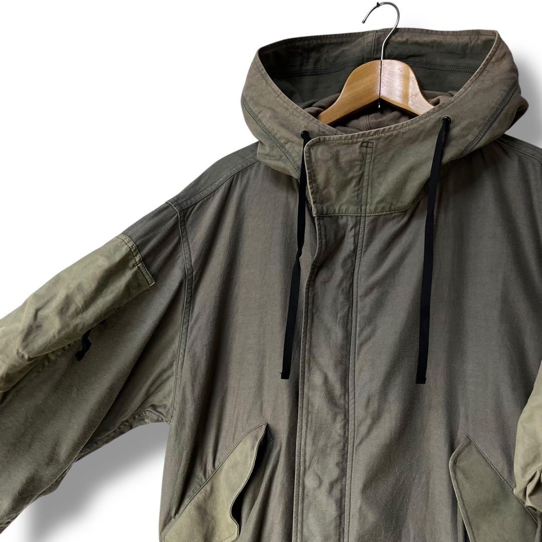 N.HOOLYWOOD エヌハリウッド モッズコート 薄手 ギミック 袖ポケット