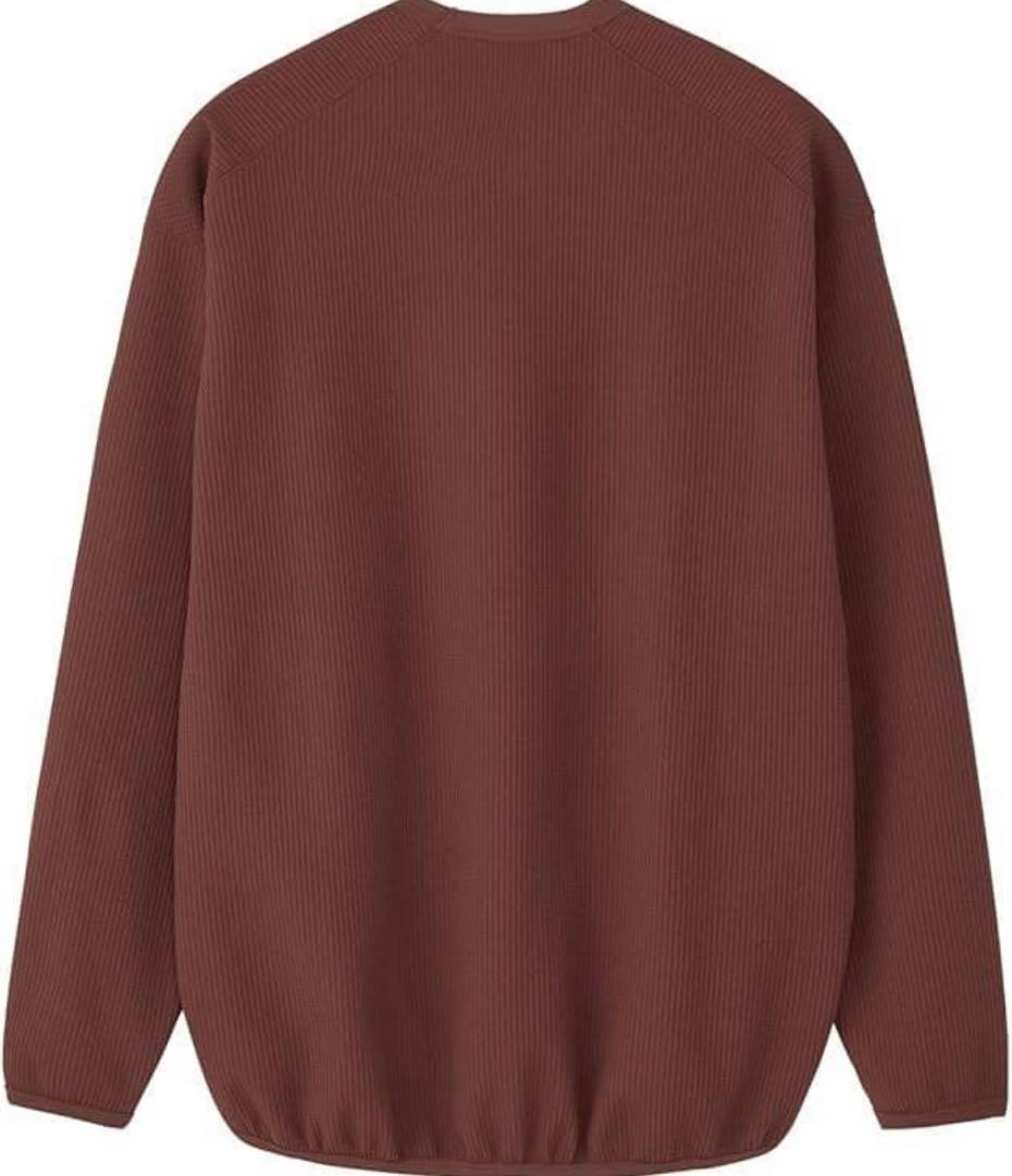 エンライドワッフルクルー（ユニセックス） バーガンディ - メルカリ