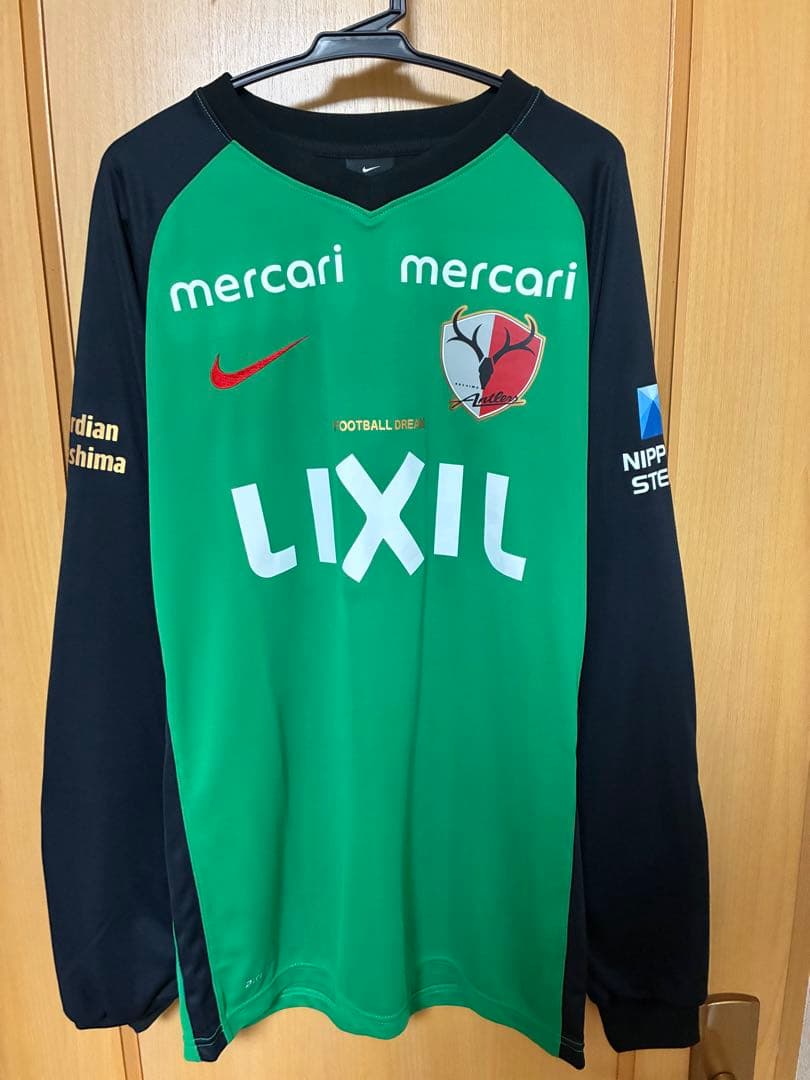 く*ま様 鹿島アントラーズ21番曽ケ端引退メモリアルユニフォームMサイズ