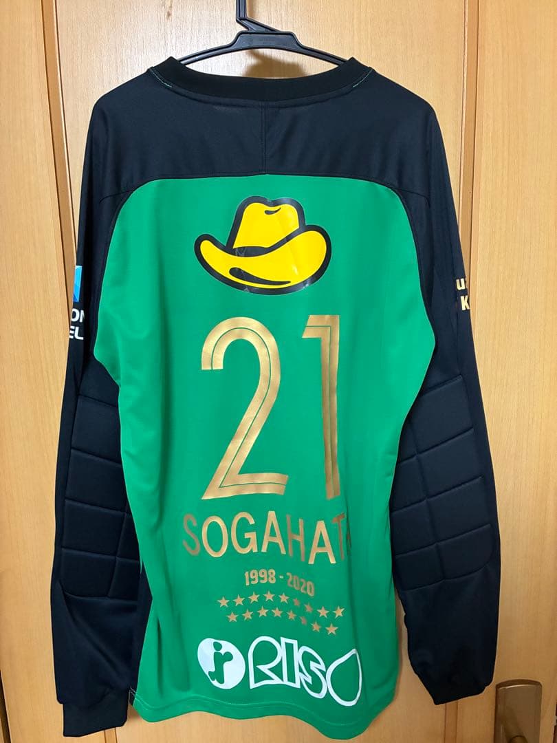 く*ま様 鹿島アントラーズ21番曽ケ端引退メモリアルユニフォームMサイズ