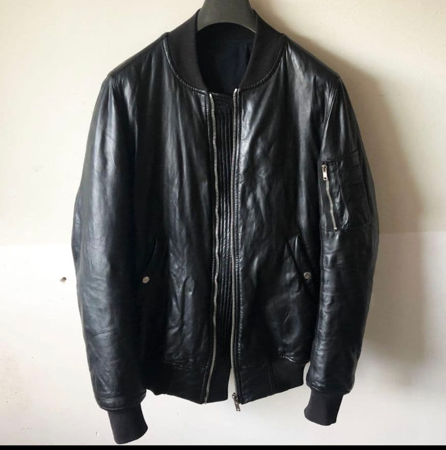 初期希少最高品質グース Rick Owensレザー - メルカリ