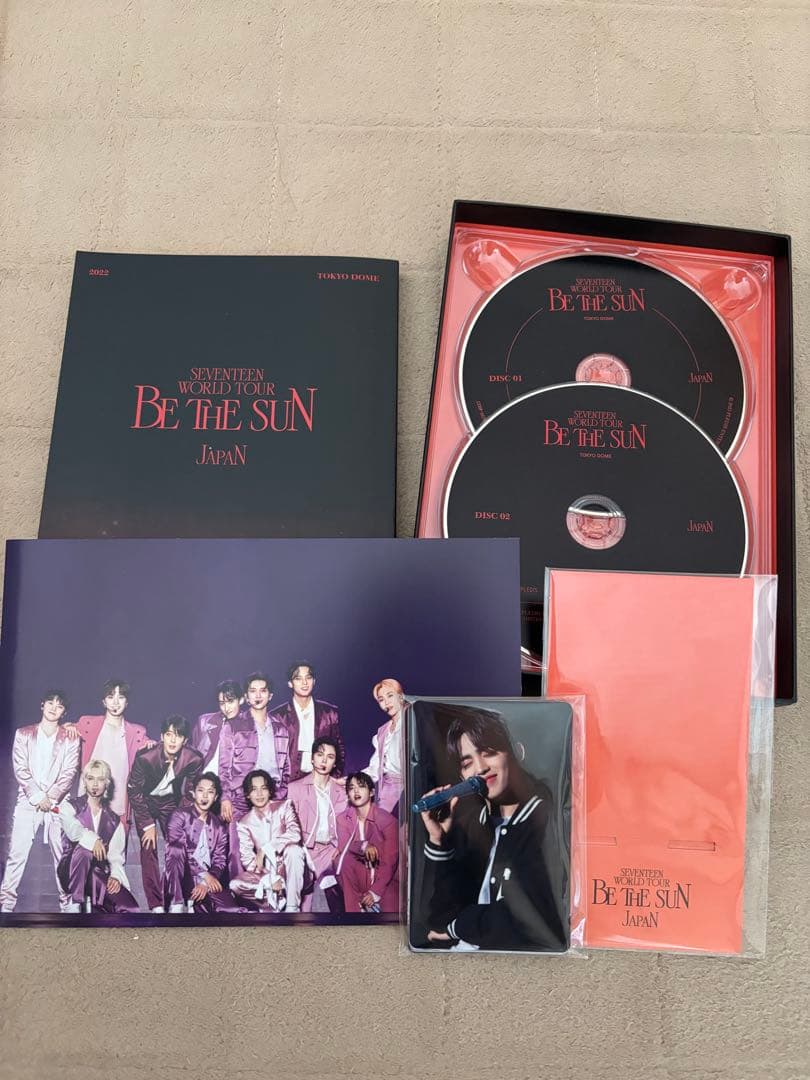 SEVENTEEN BE THE SUN JAPAN Blu-ray トレカ付き - メルカリ