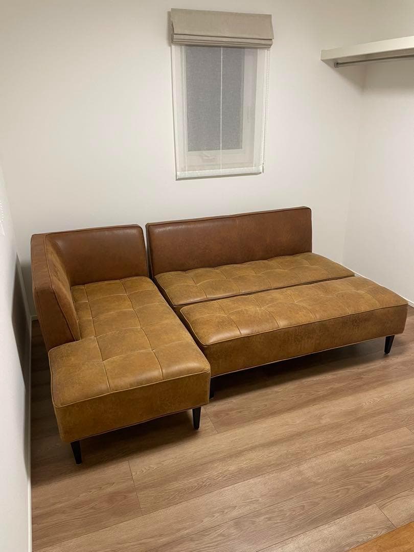 PM02:51様専用】（2/2）トリムソファベンチ（ブラウン）