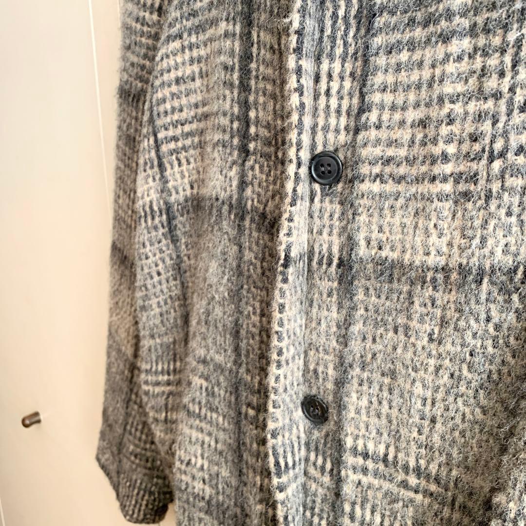 様 STEPHAN SCHNEIDER モヘア混 ウール フーディーコート - メルカリ