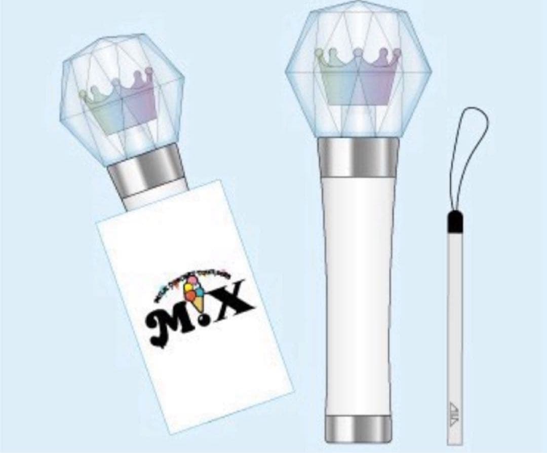 M!LK ペンライト ミルクラスタル スティック3 M!X SMILE POP! - メルカリ