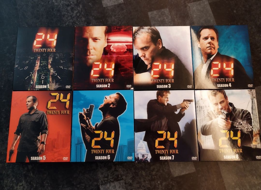 美品】海外ドラマ 24 -TWENTY FOUR DVD-BOX(1〜8) - メルカリ