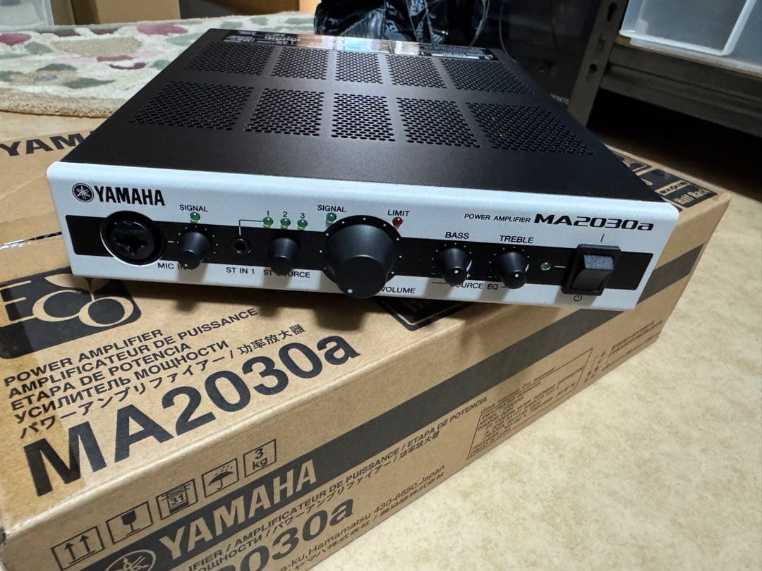 YAMAHA パワーアンプ　MA2030a 元箱　取説有　美品 Amazon | ヤマハ YAMAHA パワーアンプリファイアー MA2030a | プロ用
