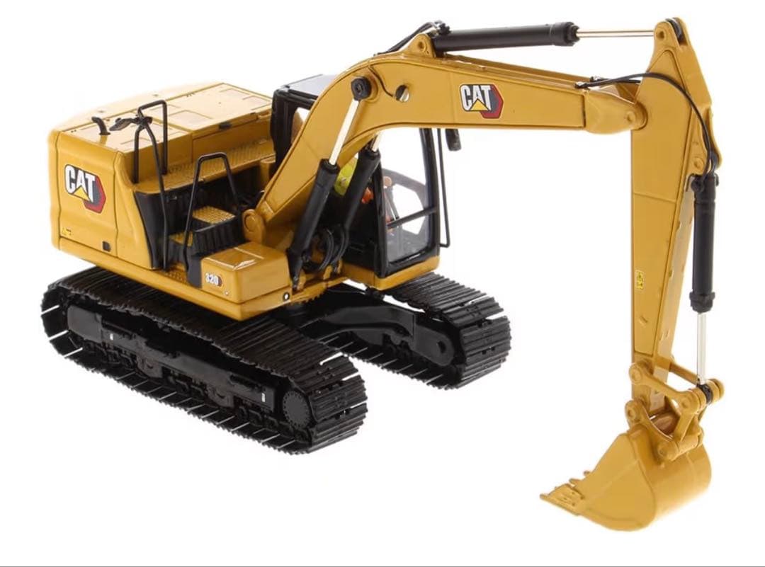 F*京様 CAT 320 Hydraulic Excavator 1:50 1:50 Cat® 320 Hydraulic Excavator — Diecast Masters America