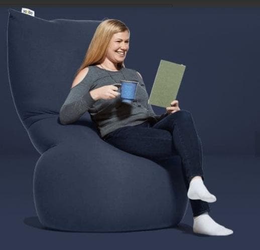 ☆ヨギボー マックス ネイビー本体＋カバー【引き取り限定】 - メルカリ