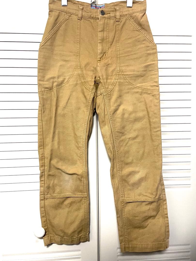 patagonia スタンドアップパンツ ベージュ ダブルニー - メルカリ