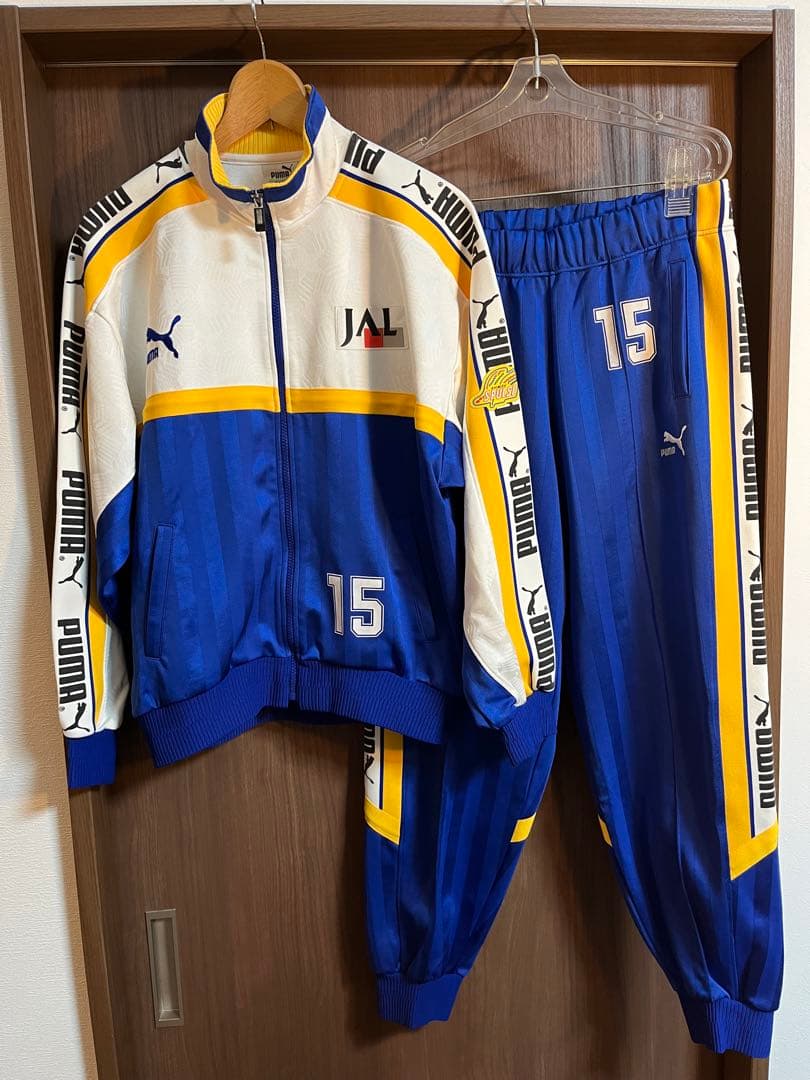 93年公式 エスパルスジャージセットアップ＋ハーフパンツ プーマ PUMA